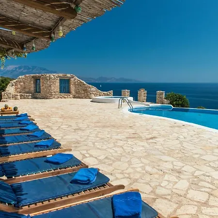 Luxury Harron 4 Bed Private Pool Agios Nikolaos Zakynthos Town